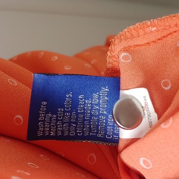 Apt. 9 Coral Blouse - Picture 9 of 10